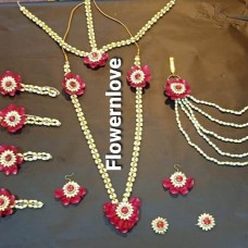  Red Flower Jewellery
